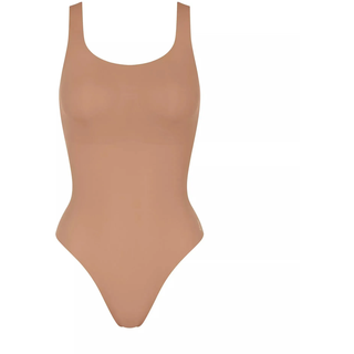 Body SLOGGI "ZERO Feel 2.0", Damen, Gr. S, N-Gr, braun (nostalgic braun), Single Jersey, Obermaterial: 76% Polyamid, 24% Elasthan, normal, Rundhals, Bodys Body, nahtlos und unsichtbar