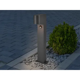 Trio Lighting Sockelleuchte Roya Gartenlampe Wegelampe Lampe Sensor Anthrazit - Schwarz