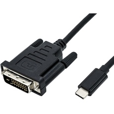 Bild von USB Typ C - DVI Adapterkabel, ST/ST, 2 m