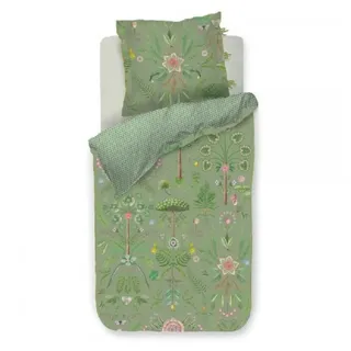 Pip Studio Bamboleo Bettwäsche Green 135x200cm (1 Set)