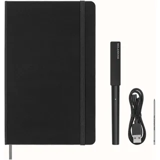 Moleskine Smart Writing Set Smart Pen, 3, Smart Notebook L/