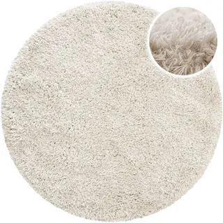 Esprit YOGI ESP-096 Hochflorteppich Ø 120 cm beige