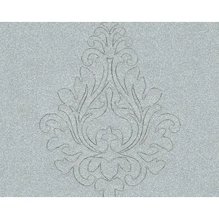 Architects Paper besticktes Panel Nobile strukturiert metallic, silber, 969825