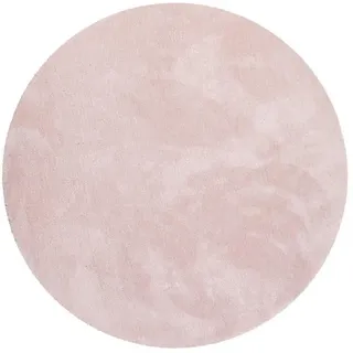 Esprit Hochflorteppich , Rosa , Textil , Uni , rund , Textiles Vertrauen - Oeko-Tex® , für Fußbodenheizung geeignet, in verschiedenen Größen erhältlich, Fasern thermofixiert (heatset), pflegeleicht , Teppiche und Böden, Teppiche, Runde Teppiche