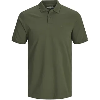 JACK & JONES Poloshirt Basic mit Slim Fit in Oliv-S