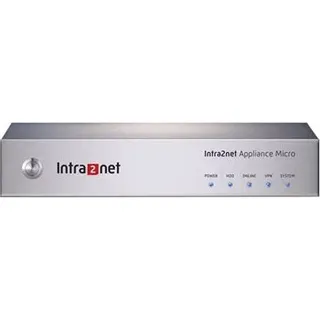 INTRA2NET Appliance Micro - 4GB RAM - 1x 32GB SSD - 4x LAN - 1HE Desktop