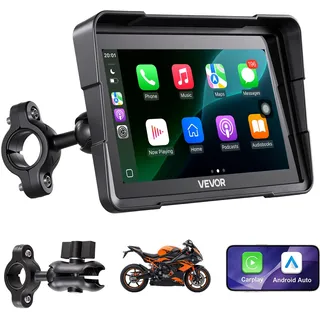 Vevor Motorrad-Navi 7 Zoll Display