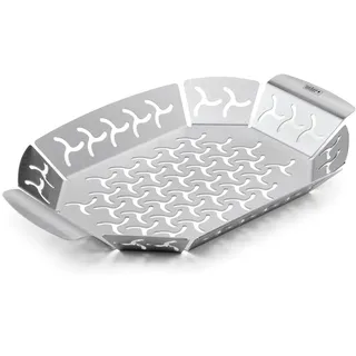 Weber Gemüsekorb 18 cm Edelstahl silber