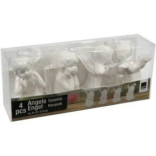 Christmas Gift 49012 Weihnachtsengel, 4-teilig, 8 Verschiedene Sortierungen (zufällig), 8 x 6 x 5,5 cm