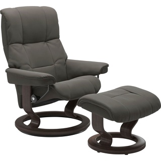 Stressless® Relaxsessel »Mayfair«, mit Classic Base, Größe S, M & L, Gestell Wenge, grau