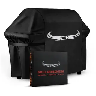 Amandi Grillabdeckung 122 x 61 x 147 cm Oxford-Gewebe schwarz