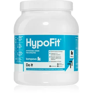 Kompava HypoFit Pulver zur Herstellung von Getränken zum nähren und Feuchtigkeit spenden Geschmack Exotic 500 g
