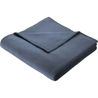 Biederlack Cotton Home Kuscheldecke 150 x 220 cm Blau