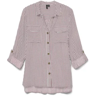 VERO MODA Damen Bluse VMBUMPY - Regular Fit XS S M L XL XXL Weiss Schwarz