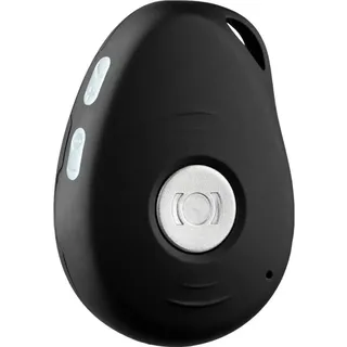 MiniFinder Pico 4G Persönlicher Alarm-Schlüsselanhänger Schwarz