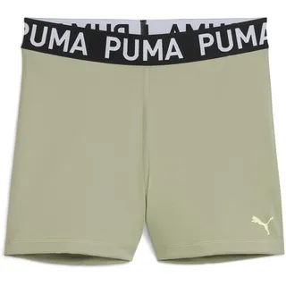 PUMA Unisex W Strong Tight Hw 3" Strick-Shorts, Lux Army, XXL EU