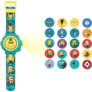 Minions Projektionsuhr mit 20 Bildern