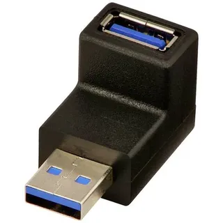 Lindy USB A Schwarz