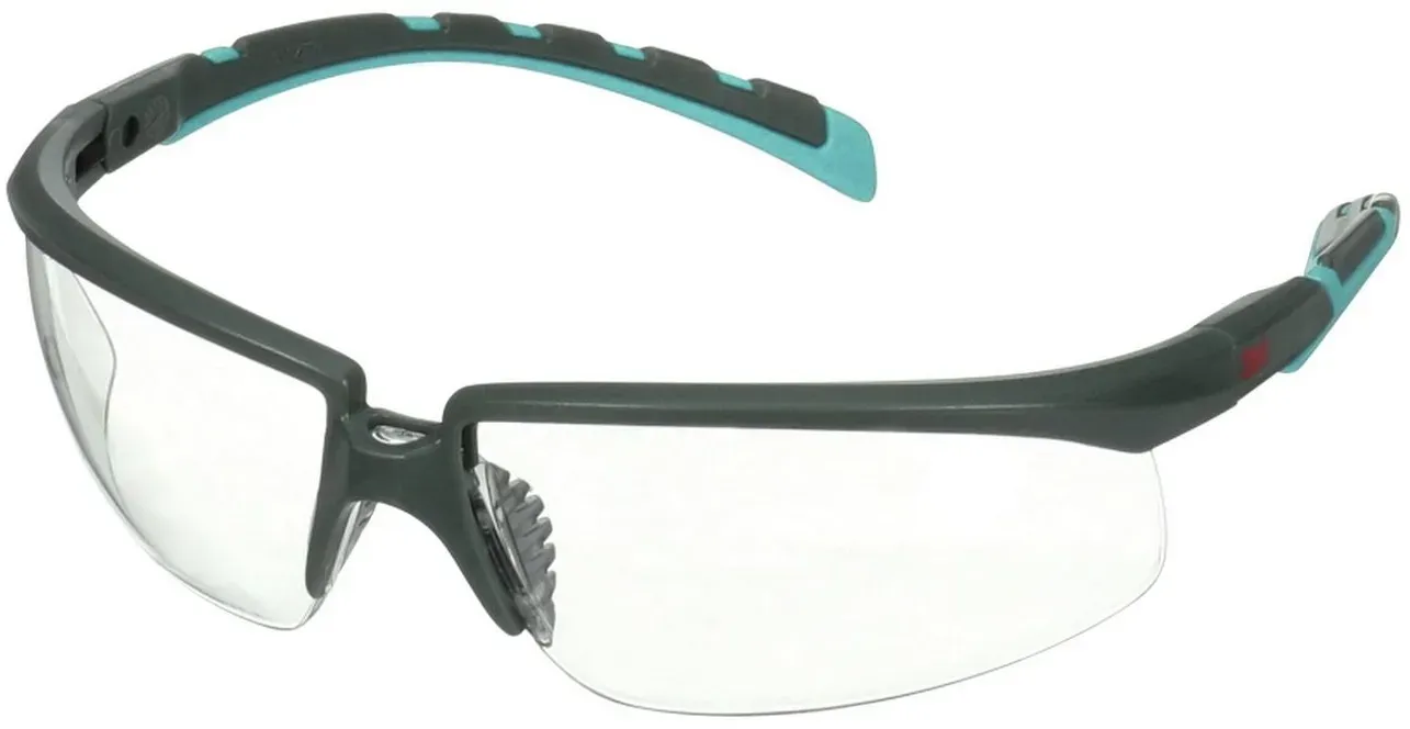 Bild von S2024AS-RED Schutzbrille/Sicherheitsbrille Kunststoff Grau, Rot,