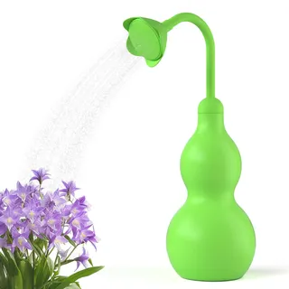 BKSAI Kleine Gießkanne für Zimmerpflanzen 325ML Ballbrause für Pflanzen 2in-1 Düse Gießbrause Mini Sprühflasche zur Aufzucht von Setzlingen