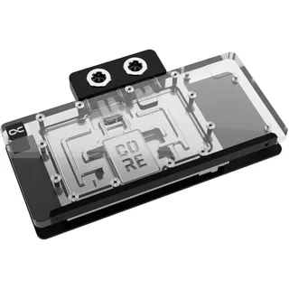 Core RX 9070 XT Taichi (transparent/chrom, inkl. Backplate) - Transparent