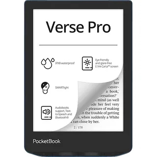 Pocketbook Verse Pro (DACH-Version) 16 GB eReader Azure