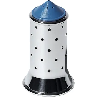 Alessi Salzstreuer 11,3 cm Blau/Silber