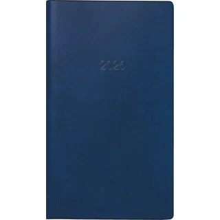 Brunnen Taschenkalender Mod. 750 '26 | A6, Kunststoff, blau