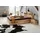 home Massivholzbett »"KERO" BESTSELLER! Stauraum im Kopfteil«, zertifiziertes Massivholz (Kiefer), optional mit Schublade, gelb