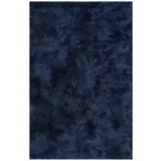 Esprit Hochflorteppich Blau, Dunkelblau, - 130x190 cm