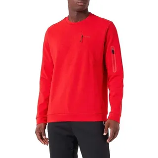 BOSS Men's Salbiq Sweatshirt, Medium Red610, M