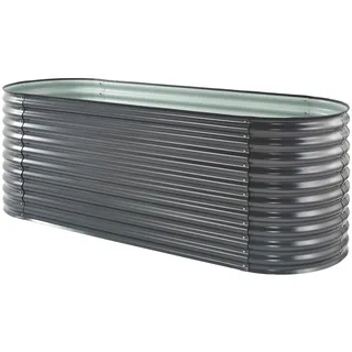 Konifera Hochbeet 240 x 80 x 82 cm Grau