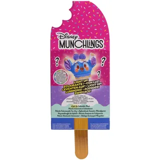 Just Play Disney Munchlings Light Up and Scent – Winnie Puuh Plüschfigur mit Licht und Duft, 11,4 cm großes Stofftier zum Sammeln, Kinderspielzeug ab 0 Jahren