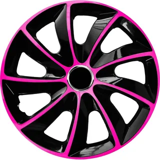 NRM Stig Extra 14 Zoll 4 Stück Schwarz/Pink