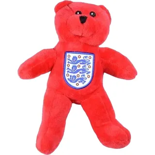 England FA - Wappen Teddybär BS6012 (Einheitsgröße) (Rot/Blau/Weiß) - Rot