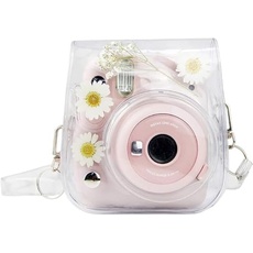 ZEEREE Reise Kameratasche Gehäuse Taschen mit Schultergurt/Weinlese PU Leder - für Fujifilm Mini 8/ Mini 8S / Mini 9 / Mini 11 /Mini 12 Kamera Tasche