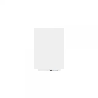 ROCADA Whiteboard 55x75 weiß SKIN COLOUR magnethaftend mit Ablage fürs Büro | Hoch- oder Querformat wählbar, Ideen schnell im Blick, Stifte griffbereit in Ablage, einfache Wandmontage mit Zubehör