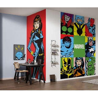 KOMAR Marvel PowerUp Widow - Größe 100 x 250 cm