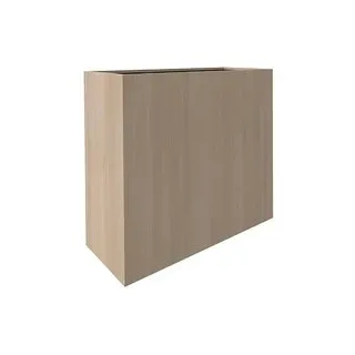 fm Pflanzkübel Plant Holz akazie rechteckig 106,2 x 80,0 cm, 1 St.