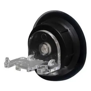 Sadena Zahnbürstenhalter , Schwarz , Kunststoff , 5.5x5.5x4.8 cm , rostfrei, feuchtraumgeeignet, hängend, Wandmontage möglich , Badaccessoires, Sonstige Badaccessoires