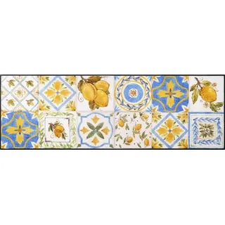 Wash+Dry Fußmatte, Limoni 60x180 cm, innen und außen, waschbar