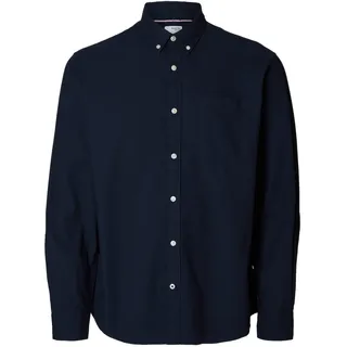 Selected HOMME Langarmhemd »SLHREG-MAT OX LS SHIRT D«
