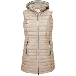 G.I.G.A. DX Damen Steppweste/Weste mit Kapuze GS 70 WMN QLTD VST, hellbeige, 40, 42686-000
