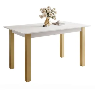 lookway Arton Gold 80 x 77 x 140 cm weiß