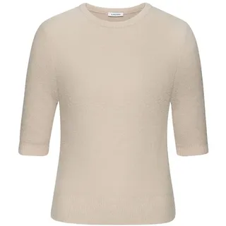 LASCANA Kurzarmpullover Damen sand Gr.32/34