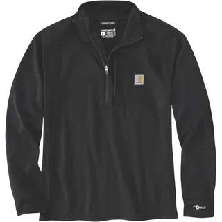 Carhartt Force Half-Zip, T-Shirt langarm - Schwarz - XL
