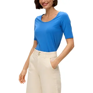 s.Oliver Damen 2142196 T-Shirt, 5531 blau, 34