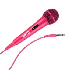 Bild von Karaoke Microphone Wired Unidirectional Dynamic Microphone with Three Metre Cord - Pink