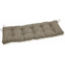 Pillow Perfect Remi Patina Bank/Schaukelkissen, getuftet, 152,4 x 45,7 cm, Grau