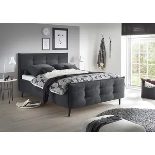 ed exciting design Polsterbett »Mario B«, grau